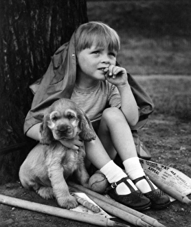 Children and Puppies
