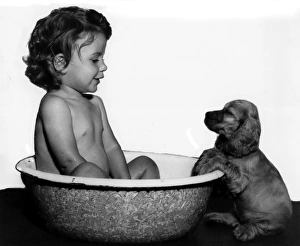 Children and Puppies