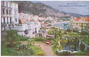 Jazz Age Club Prints: Suspended garden - Hotel Metropole, Monte Carlo