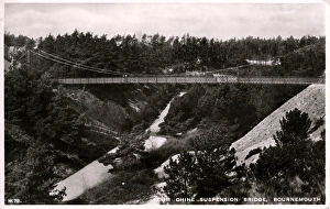 Alum Gallery: The Suspension Bridge, Alum Chine, Dorset