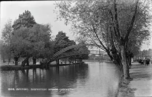 Suspension Prints: Suspension Bridge in Bedford