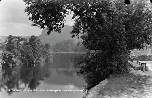 The Suspension Bridge at Betws-y-Coed