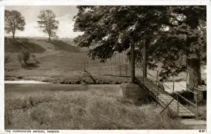 The Suspension Bridge, Hebden, Yorkshire