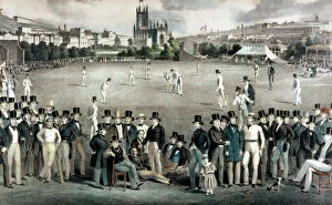 Cricket Collection: Sussex Vs. Kent C.1840