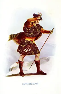 Sutherland, Traditional Scottish Clan Costume