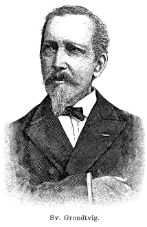 Folklorist Prints: Svenn Hersleb Grundtvig