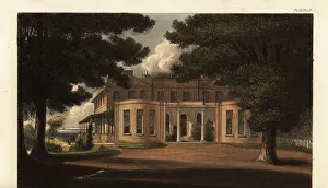 Gentry Prints: Swainston Manor, Isle of Wight, seat of Sir Fitzwilliam