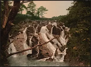 Swallow Falls, Fairy Glen, Bettws-y-Coed (i. e. Betws), Wales