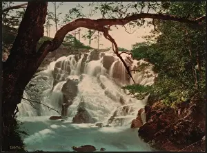 Swallow Falls II, Fairy Glen, Bettws-y-Coed (i. e. Betws), Wa