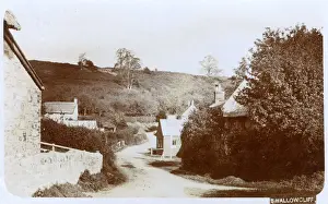 Wiltshire Prints: Swallowcliff, Wiltshire - The Royal Oak Pub