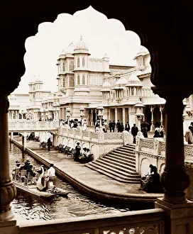 Swan boats, Franco British White City Exhibition
