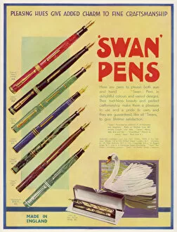 Selection Collection: Swan Fountain Pens 1932