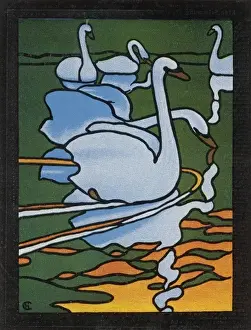 Swan / Glass Design / Jugend