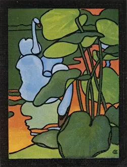 Swan / Glass Design / Jugend