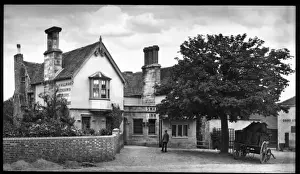 Hillman Prints: Swan Inn, Southdown Brewery, Sussex
