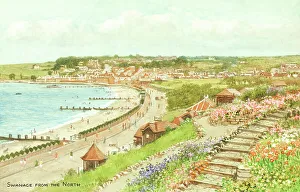 Swanage Prints: Swanage, Dorset, viewed from the north