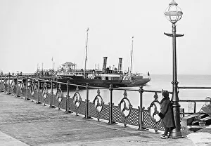 Swanage Prints: Swanage Pier Victorian period