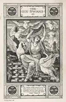 Rushing Prints: The Six Swans Crane