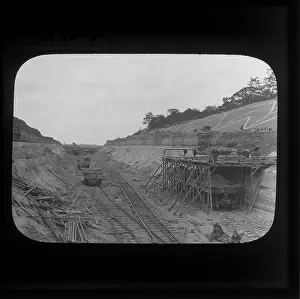 Basement Prints: Swanscombe Hill. Looking NNW