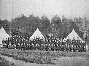 Entire Prints: Swansea Boys Camp Band, Oxwich