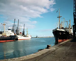 Swansea Prints: Swansea - The docks