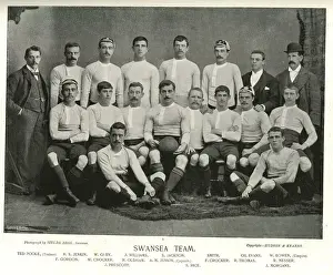 Evans Prints: Swansea Rugby Union Team