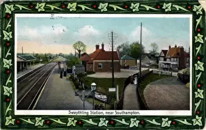 Swaythling Railway Station, Southampton, Hampshire