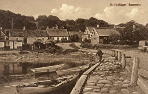 Images Dated 14th June 2011: Sweden - Port at Arildslage
