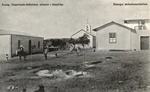Swedish Prints: Swedish Evangelical Mission Station, Zazega, East Africa
