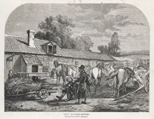 Farm Yard Prints: Swedish Farmyard