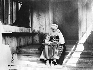 Images Dated 31st August 2011: Swedish Grandmother