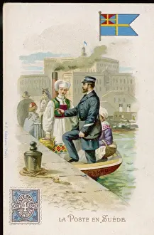 Stockholm Prints: Swedish Postman C1900