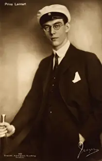 Grandson Prints: Swedish Royalty - Prince Lennart (as a young man)
