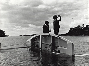 Afloat Gallery: Swedish scouts and upturned sailing boat