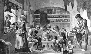 Shoe Maker Prints: Swedish Shoemaker / 16th C