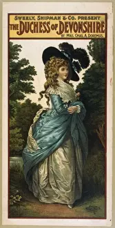 Chas Prints: Sweely, Shipman & Co. present The Duchess of Devonshire by M
