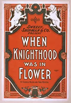 Shipman Prints: Sweely, Shipman & Co. present When knighthood was in flower