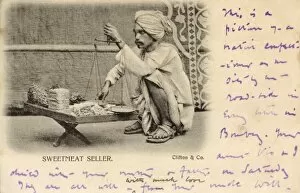 Confectionary Collection: Sweetmeat Seller - India