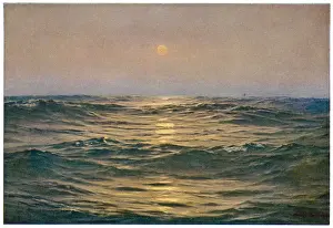 Gentle Prints: Swell at Sunset
