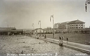 Swimming bath, Durban, Natal Province, South Africa
