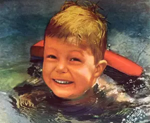 Closeup Prints: Swimming Closeup Date: 1938