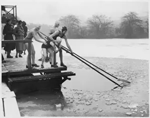 Kenwood Prints: Swimming in Icy Water
