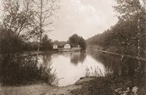 Merksplas Prints: Swimming Lake at Merxplas Labour Colony, Belgium