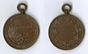 Images Dated 13th January 2012: Swimming medal, Water Polo Championship