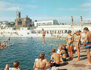 The swimming pool, Penzance