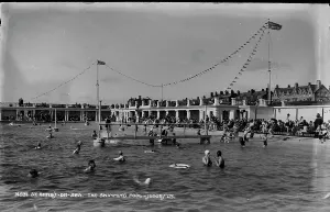 Annes On Sea Prints: The Swimming Pool at St. Anne's-on-Sea