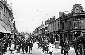 Swindon Prints: Swindon Fleet Street early 1900s