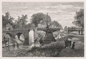 Masted Prints: Swing Bridge, Sweden