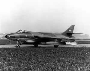 Surface Prints: A Swiss Air Force Hawker Hunter F58