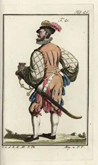 Swiss army officer, 1588